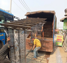 Giao hàng cho anh Huấn ở Long An