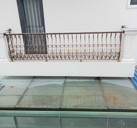 Làm lan can nhà chị Dung