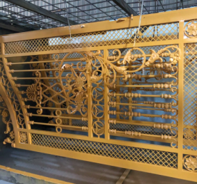 Mẫu cửa cổng sắt MS01